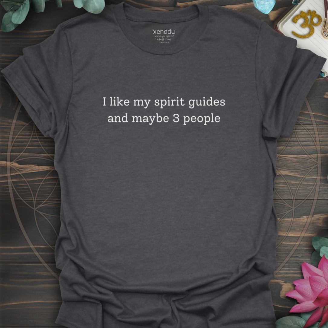I Like My Spirit Guides Tee Dark Heather Grey T-Shirt