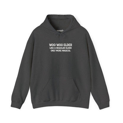 Woo Woo Elder Hoodie Dark Heather Hoodie