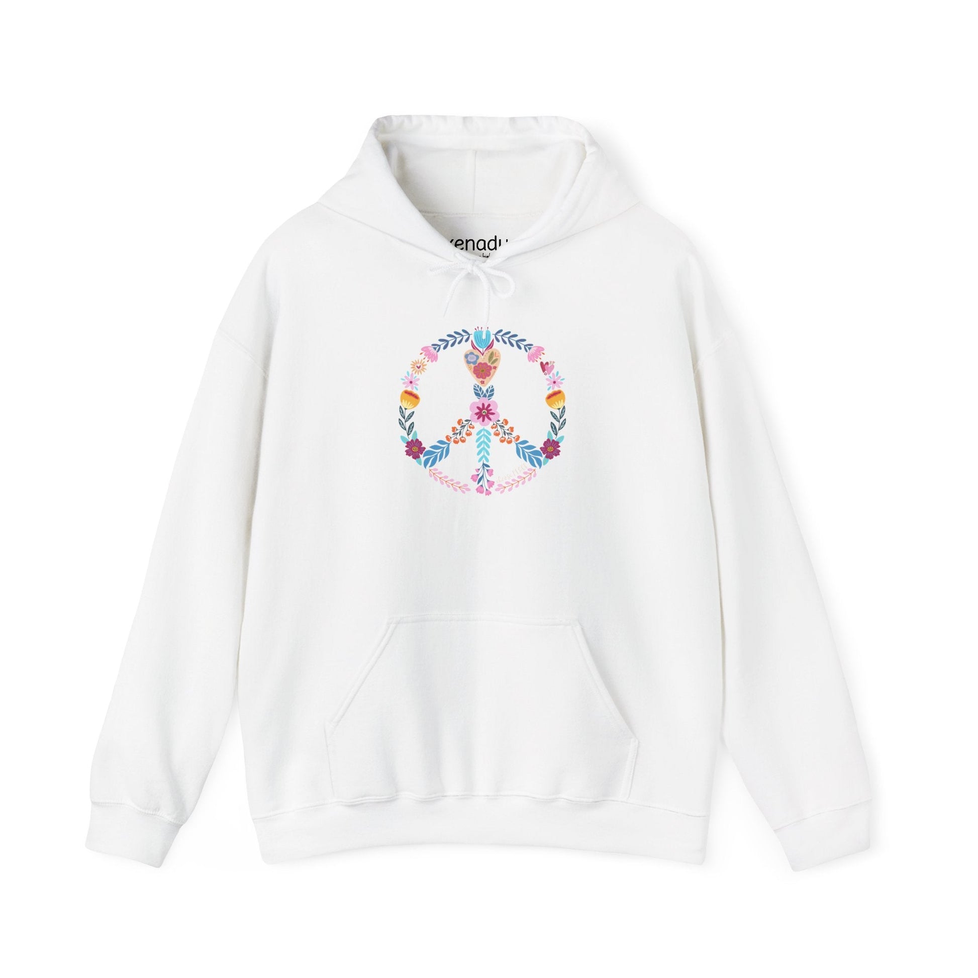 Choose Peace Hoodie White Hoodie