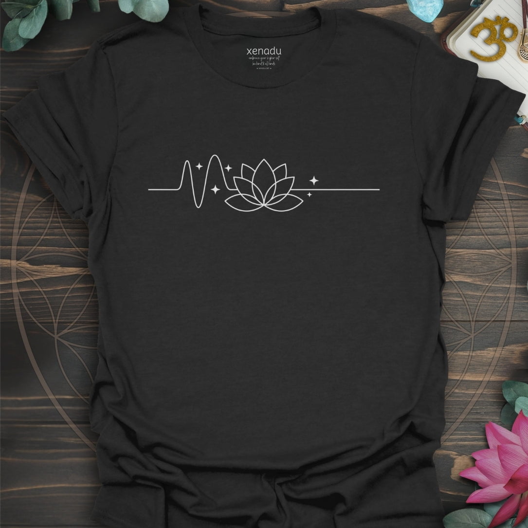 Spiritual Pulse Tee Black T-Shirt