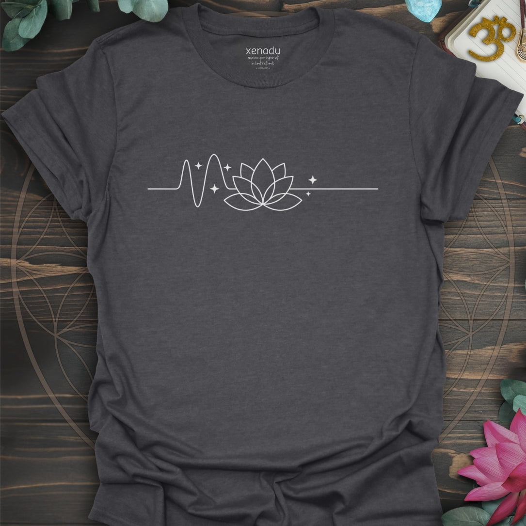 Spiritual Pulse Tee Dark Heather Grey T-Shirt