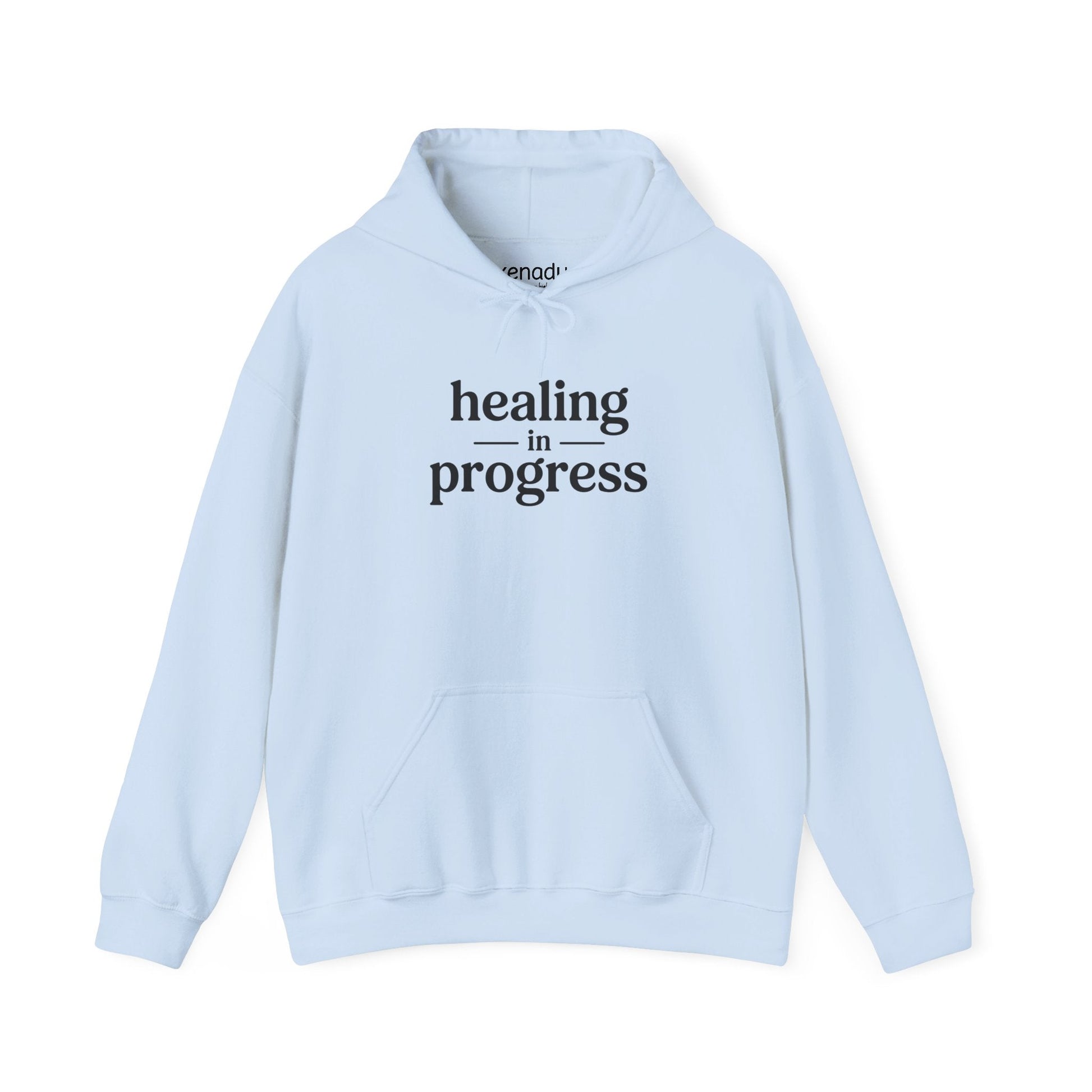 Healing in Progress Hoodie Light Blue Hoodie