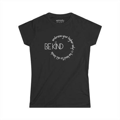 Be Kind to All Kinds Women's Tee Black T-Shirt