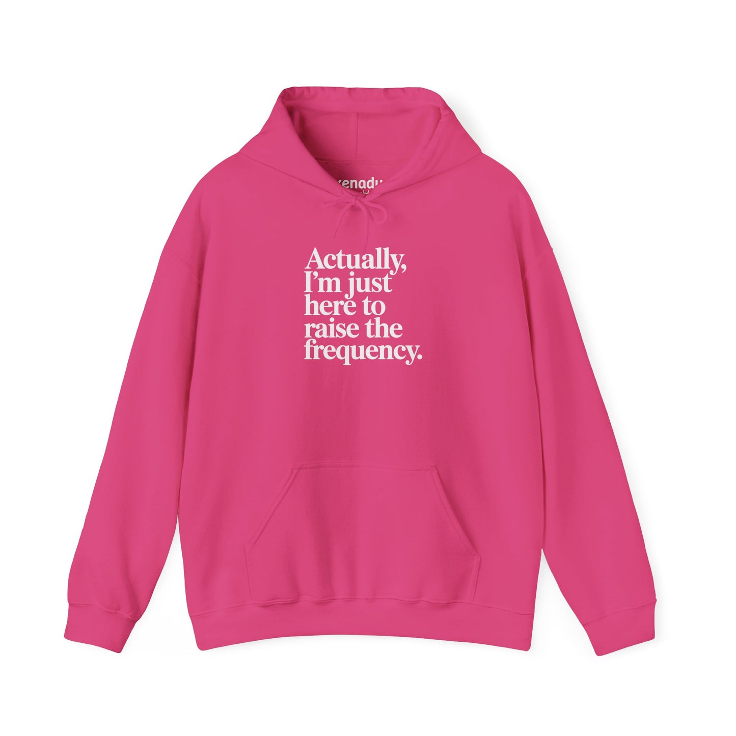 Raise the Frequency Hoodie Heliconia