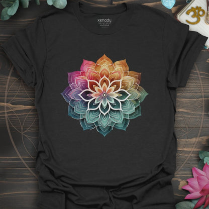 Boho Mandala Tee Black T-Shirt