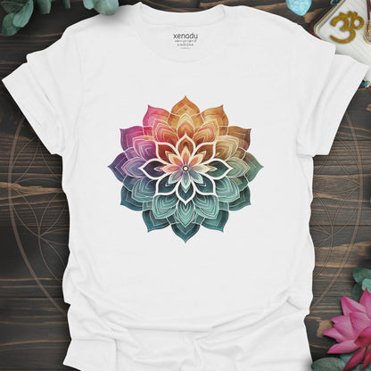 Boho Mandala Tee White T-Shirt