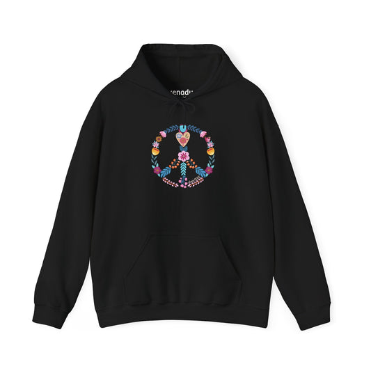 Choose Peace Hoodie Black Hoodie