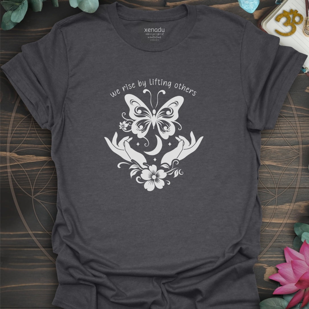 Lifting Others Tee Dark Heather Grey T-Shirt
