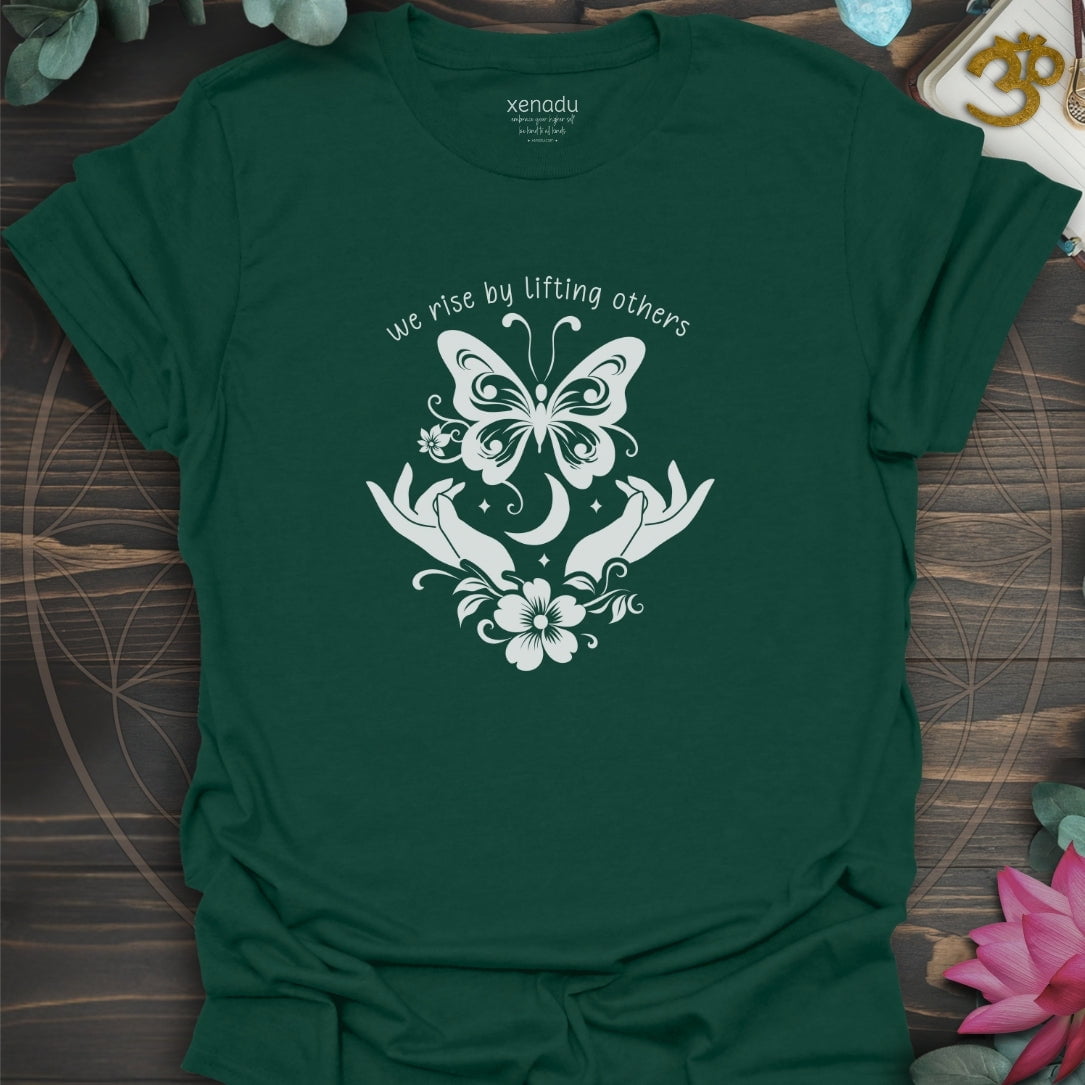 Lifting Others Tee Forest Green T-Shirt