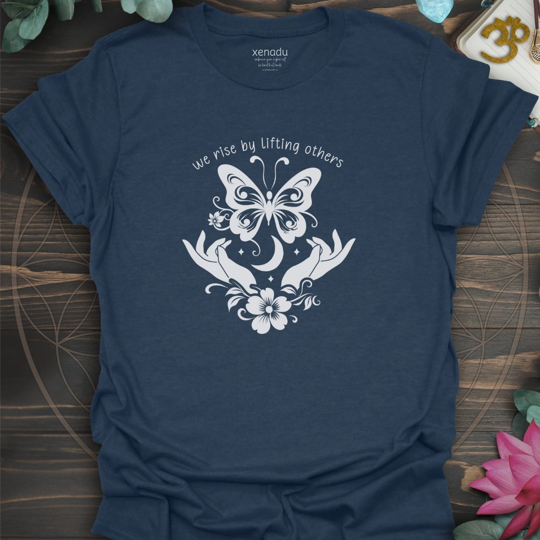 Lifting Others Tee Heather Navy T-Shirt