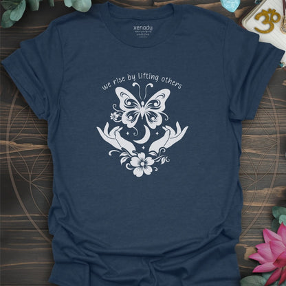 Lifting Others Tee Heather Navy T-Shirt