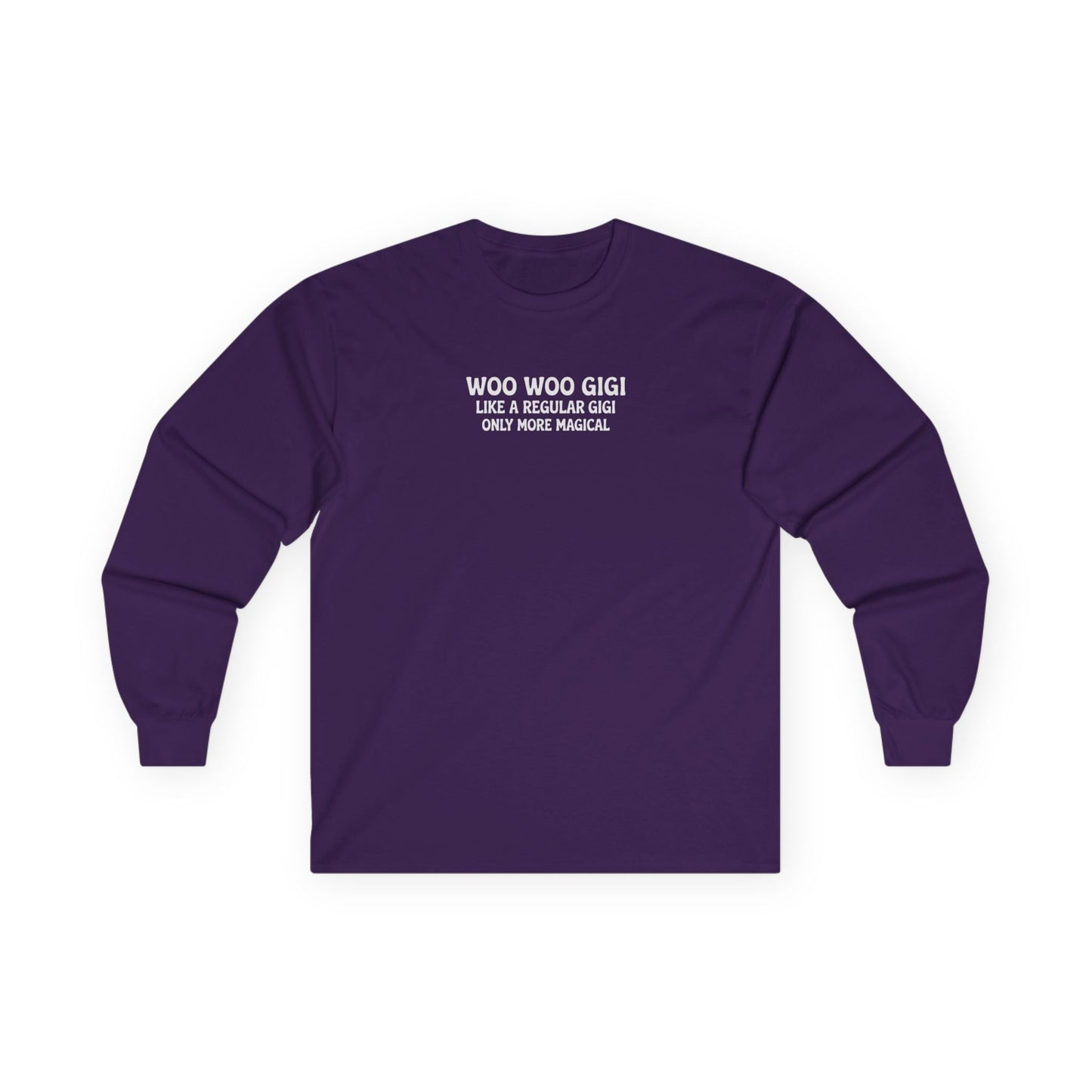 Woo Woo Gigi Long Sleeve Tee Purple Long-sleeve