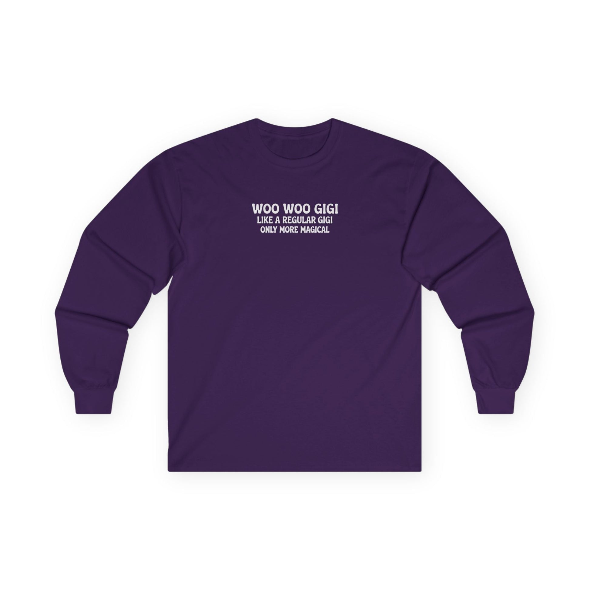 Woo Woo Gigi Long Sleeve Tee Purple Long-sleeve