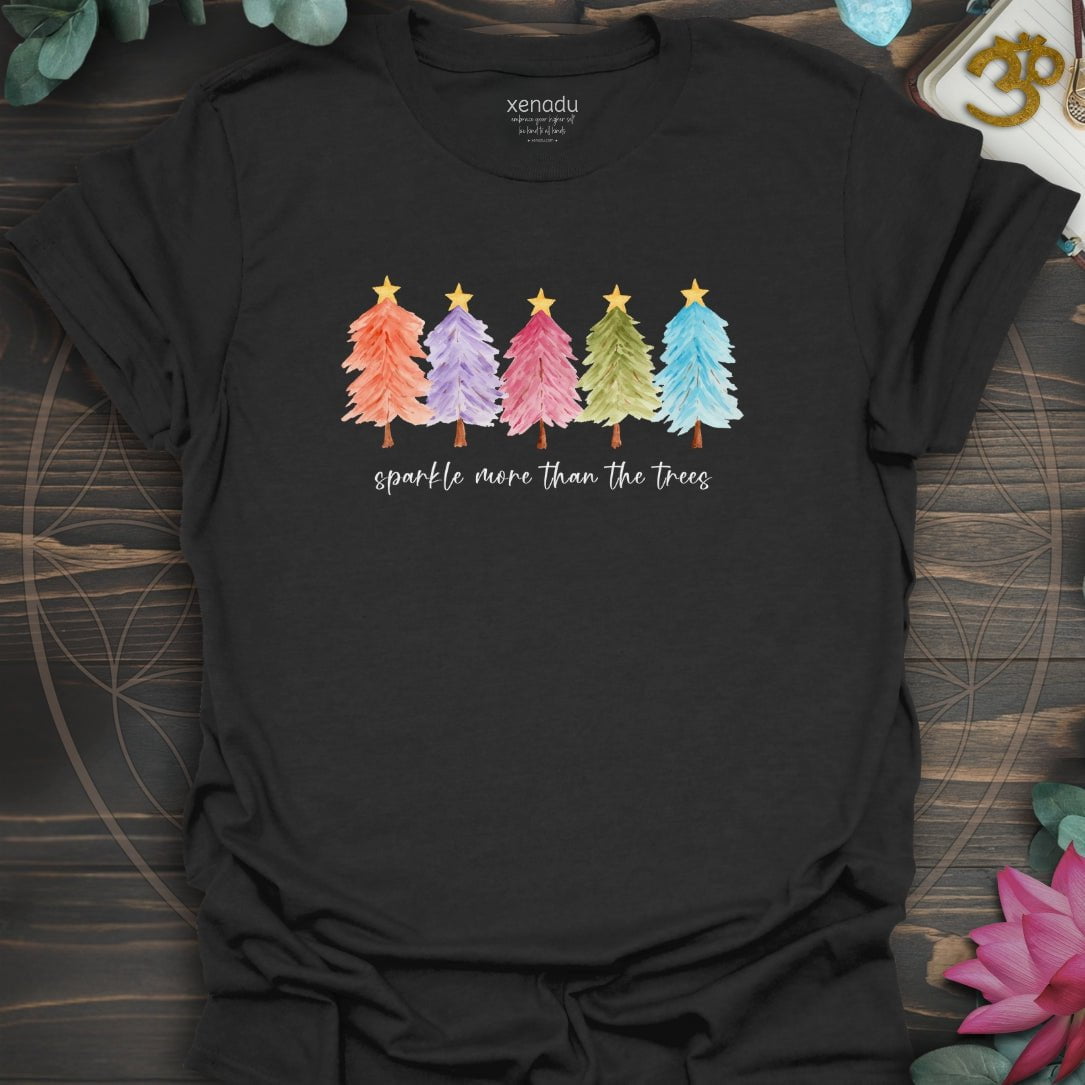 Sparkle More Tee Black T-Shirt
