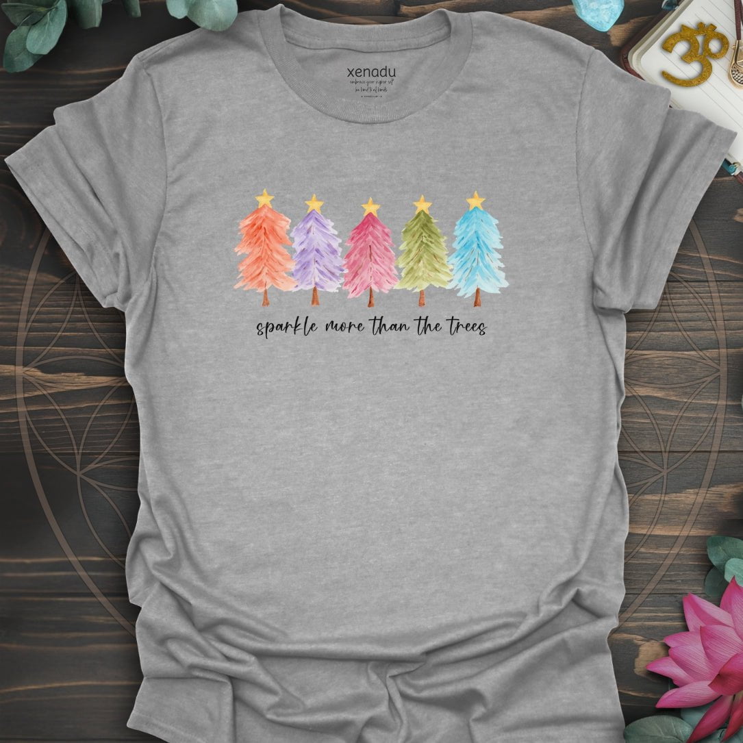 Sparkle More Tee Sport Grey T-Shirt