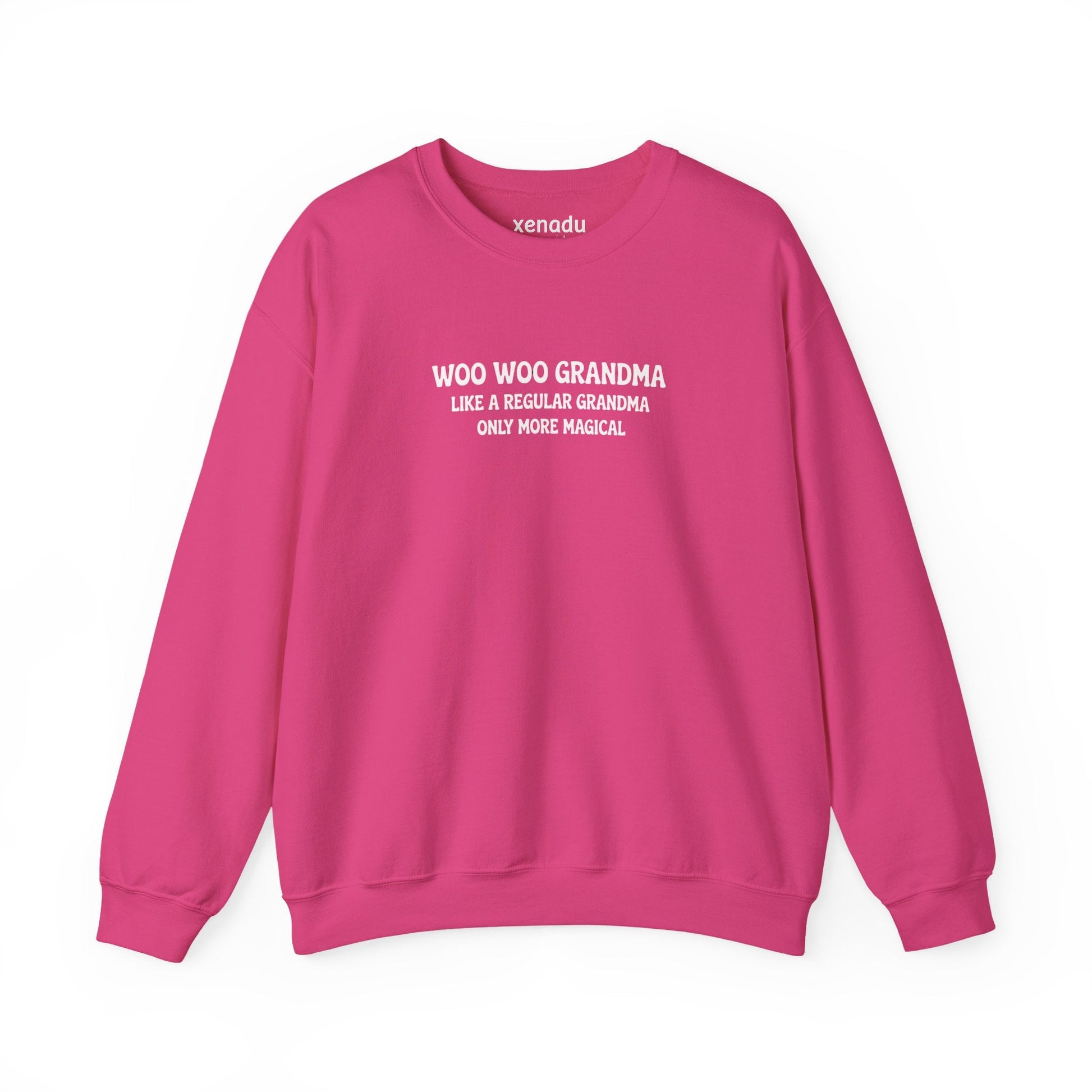 Woo Woo Grandma Sweatshirt Heliconia Sweatshirt