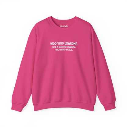 Woo Woo Grandma Sweatshirt Heliconia Sweatshirt