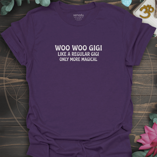 Woo Woo Gigi Tee Purple T-Shirt