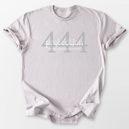 444 Angel Number Tee Ice Grey T-Shirt
