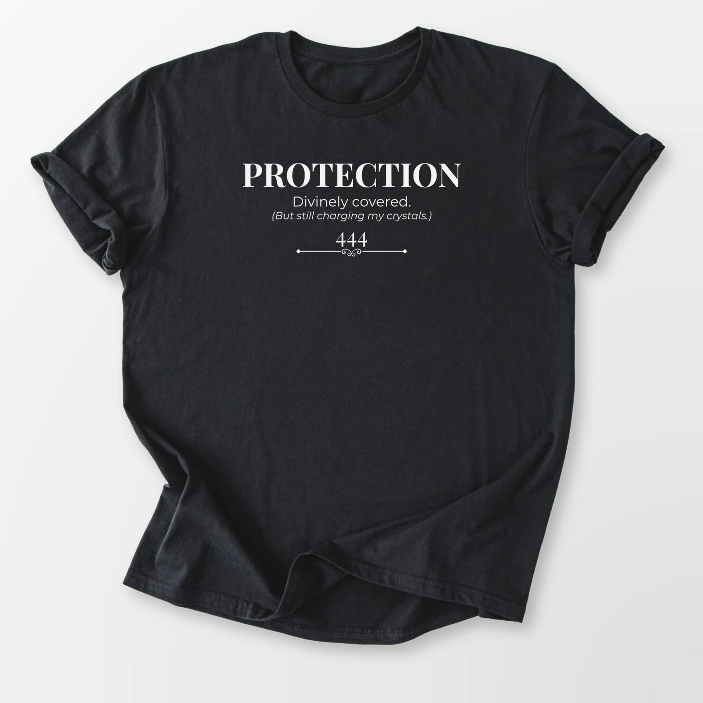 444 Protection Tee Black T-Shirt