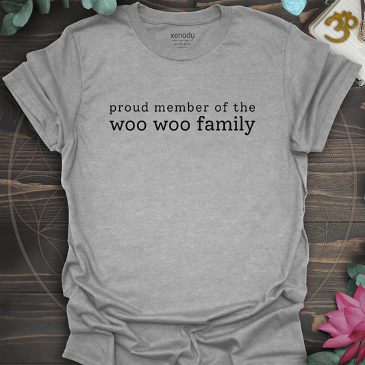 Woo Woo Family Tee Sport Grey T-Shirt
