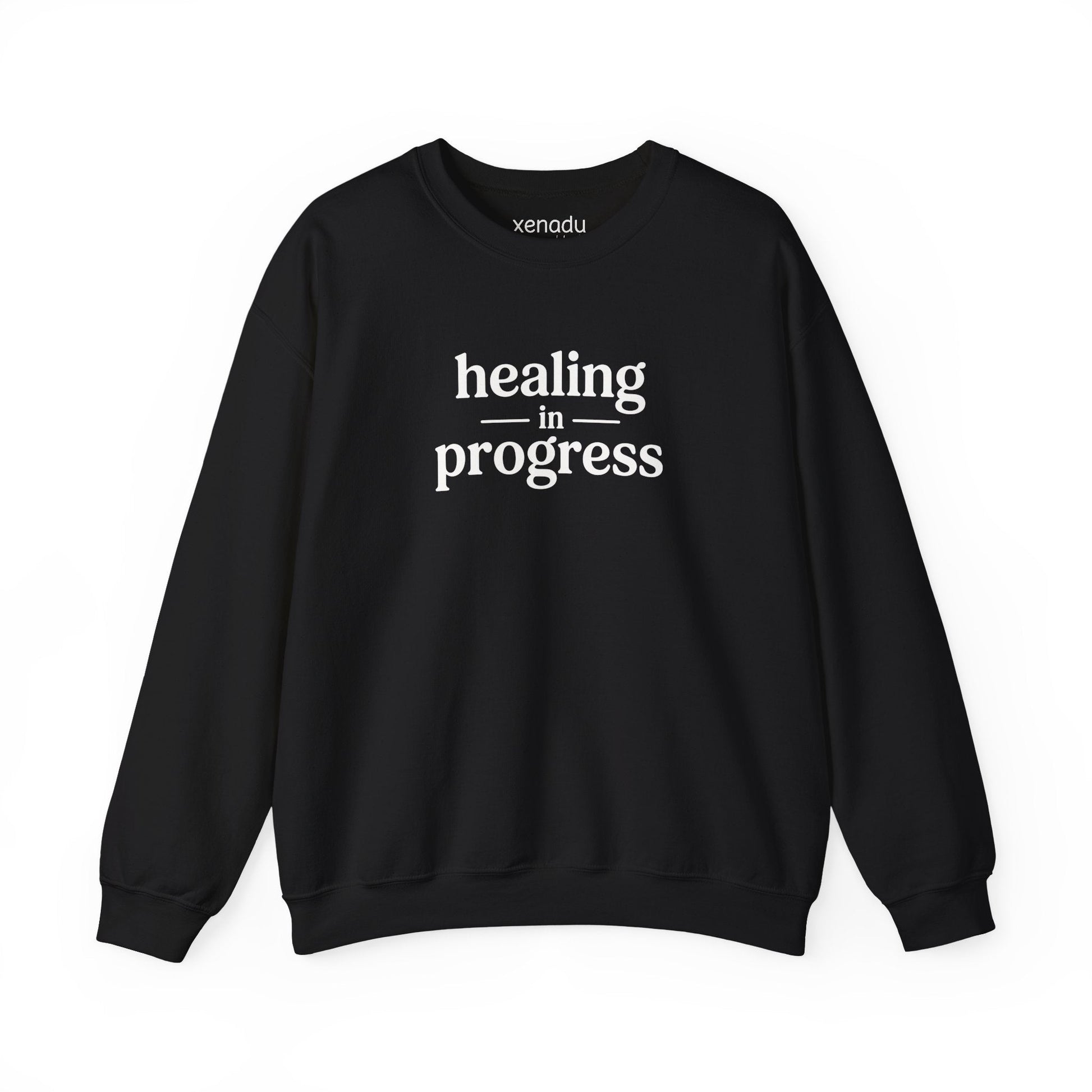 Healing in Progress Sweatshirt Black Sweatshirt