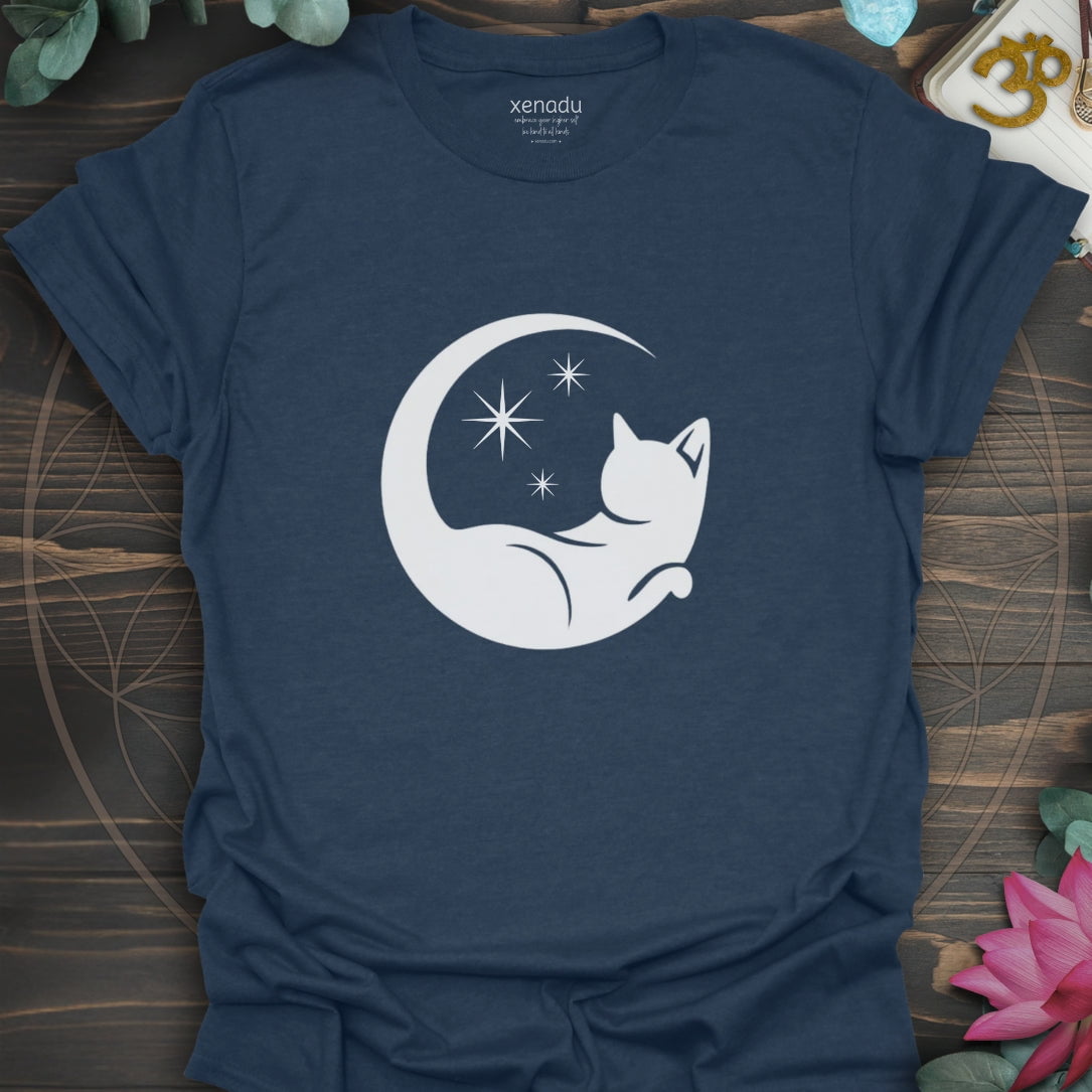 Familiar Energy Tee Heather Navy T-Shirt