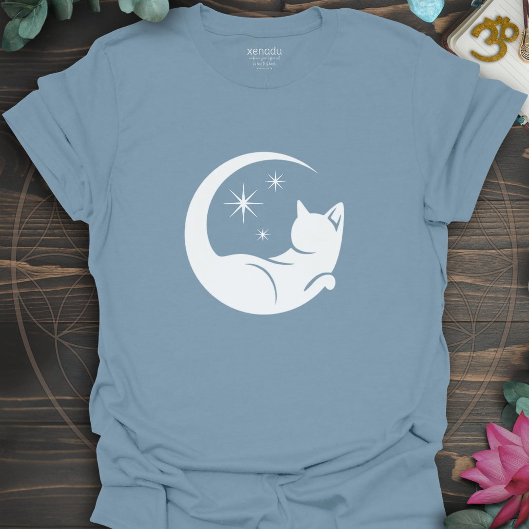 Familiar Energy Tee Stone Blue T-Shirt