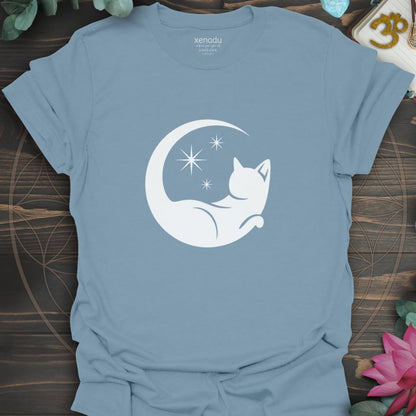 Familiar Energy Tee Stone Blue T-Shirt