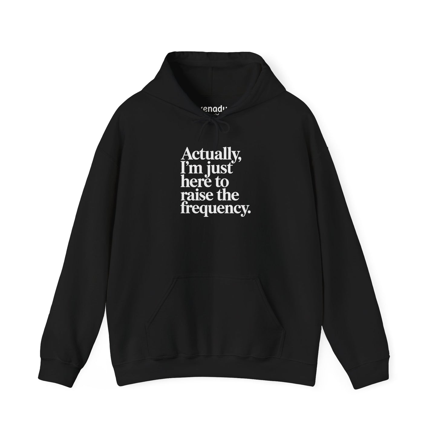 Raise the Frequency Hoodie Black