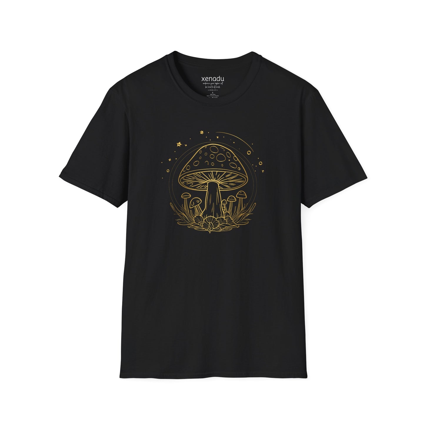 Golden Mushroom Sky Tee