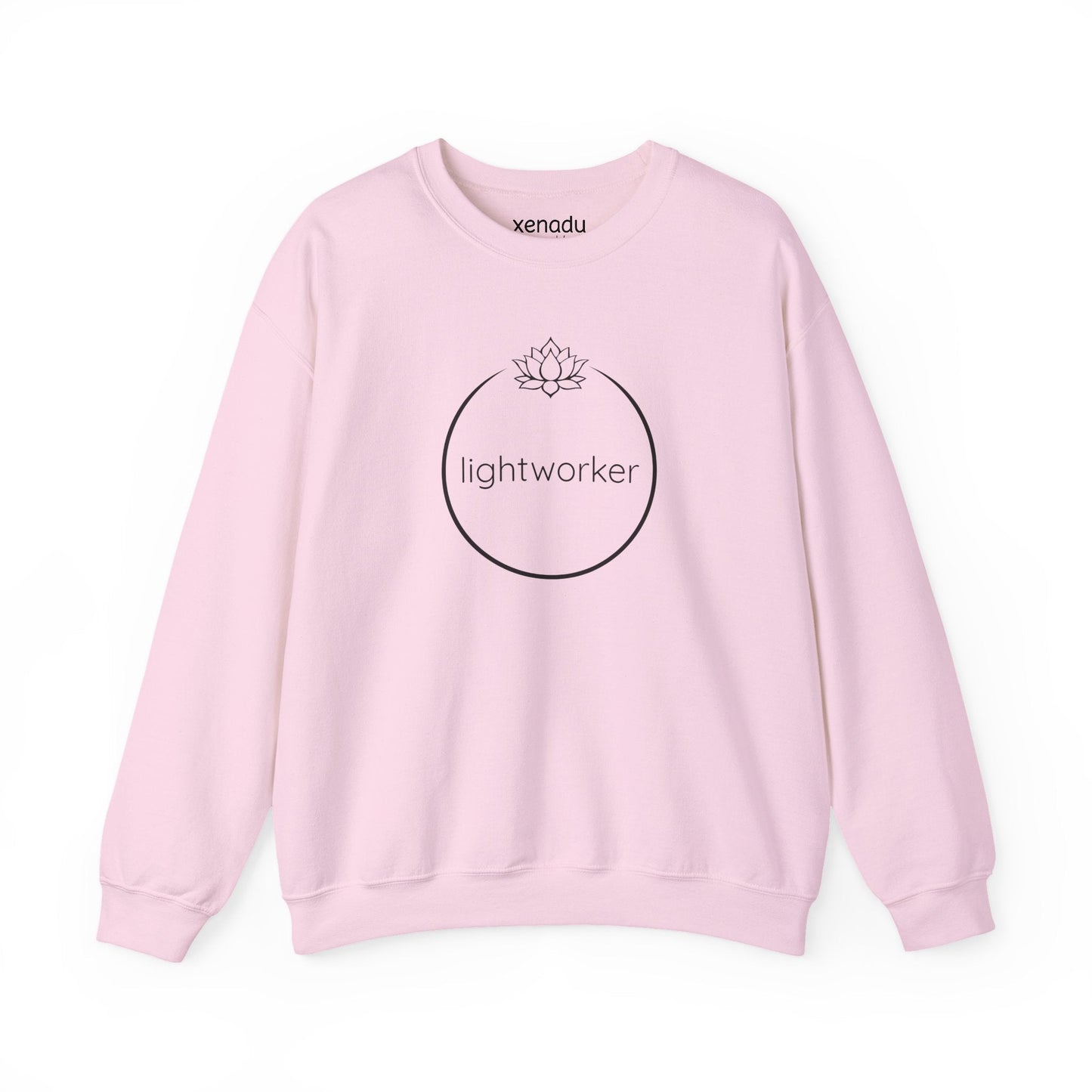 Lightworker Lotus Bloom Sweatshirt Light Pink Sweatshirt