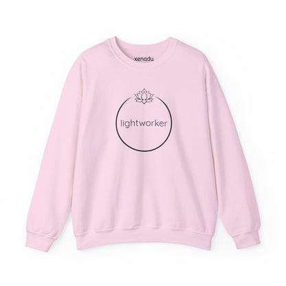 Lightworker Lotus Bloom Sweatshirt Light Pink Sweatshirt
