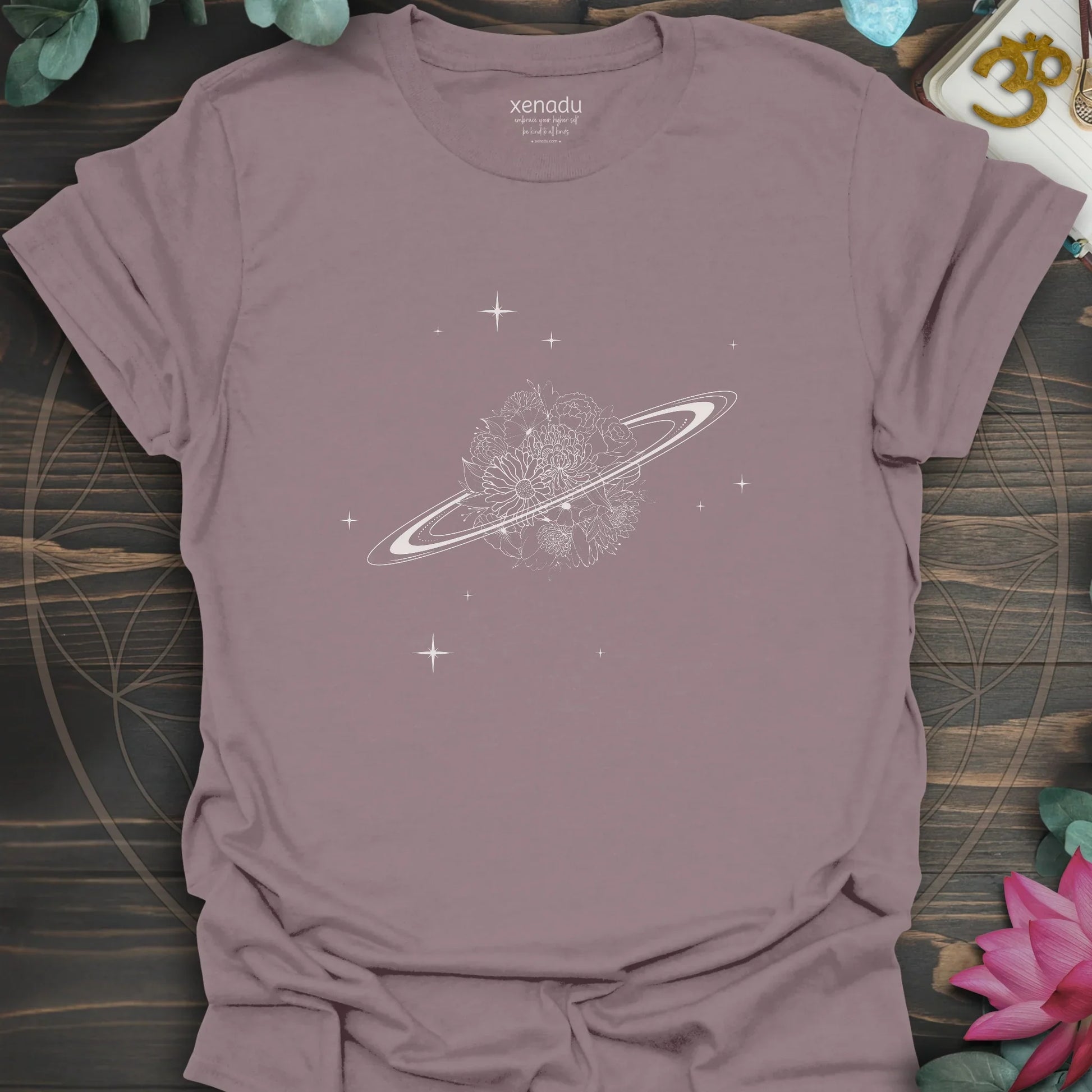 Saturn in Bloom Tee Paragon T-Shirt