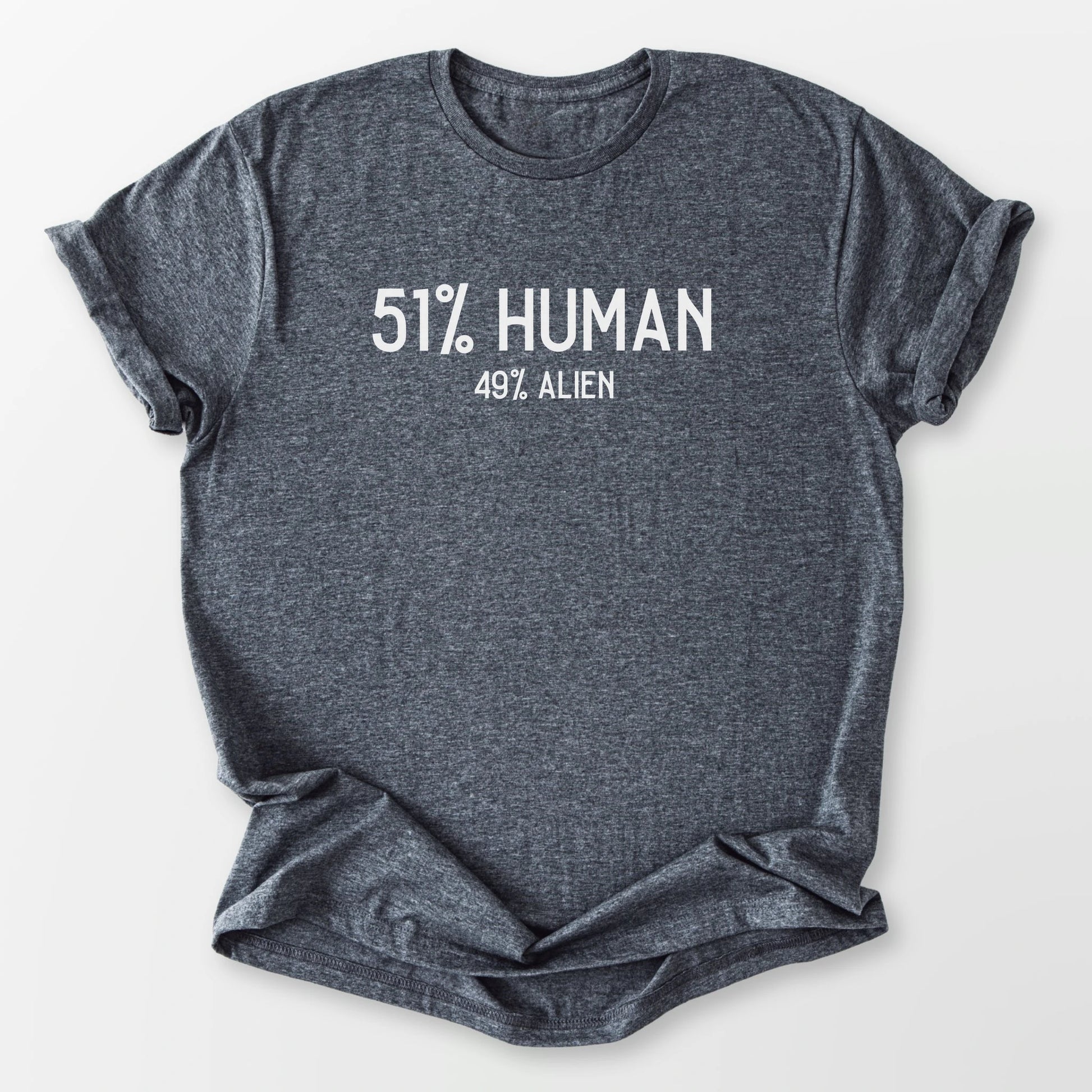 49% Alien Tee Dark Heather Grey T-Shirt
