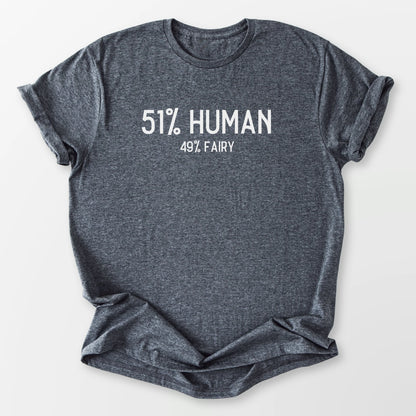49% Fairy Tee Dark Heather Grey T-Shirt