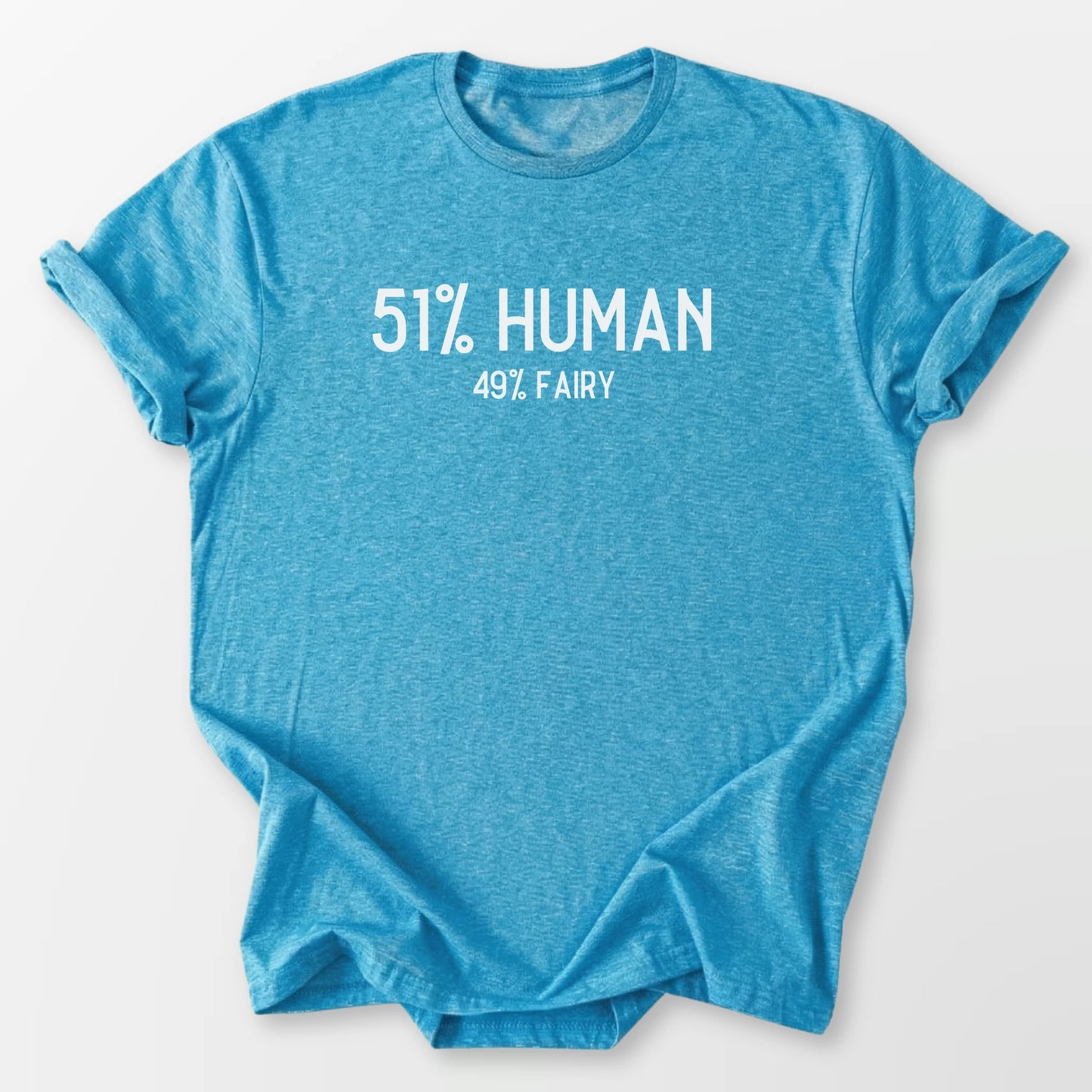 49% Fairy Tee Heather Sapphire T-Shirt