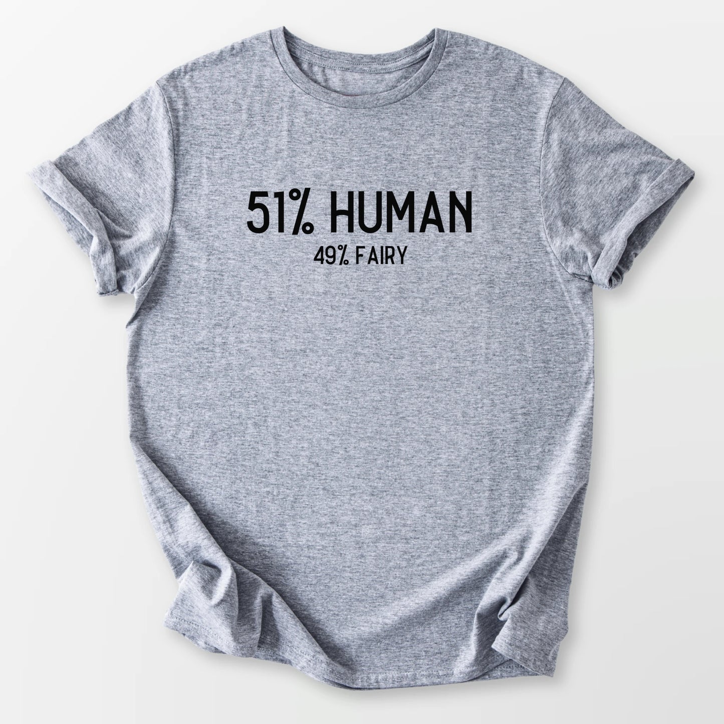 49% Fairy Tee Sport Grey T-Shirt