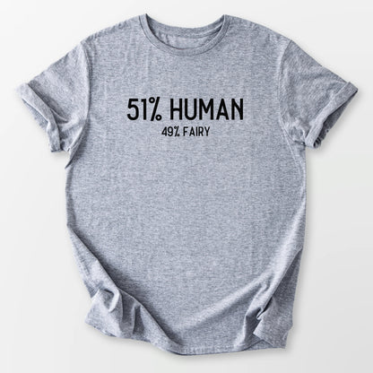49% Fairy Tee Sport Grey T-Shirt