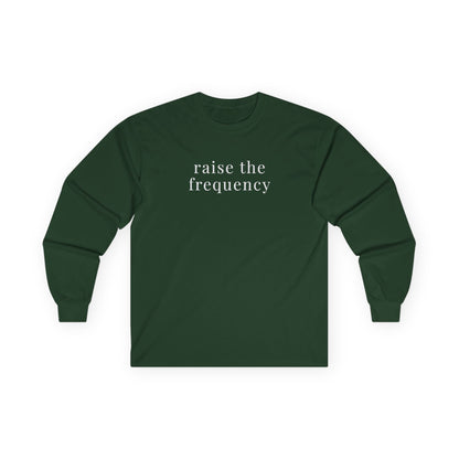 Raise Frequency Long Sleeve Tee Forest Green