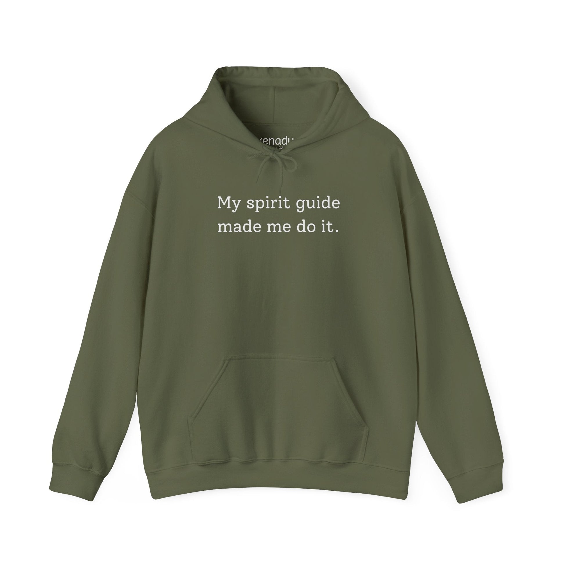 My Spirit Guide Hoodie Military Green Hoodie