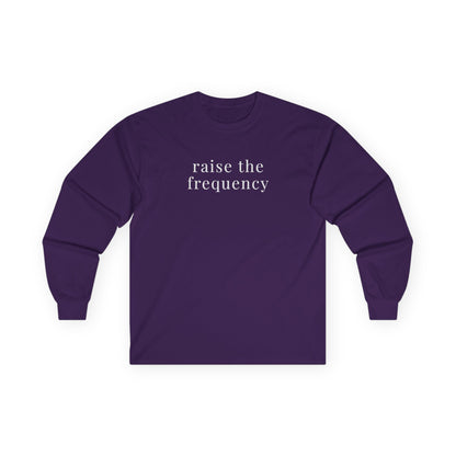 Raise Frequency Long Sleeve Tee Purple