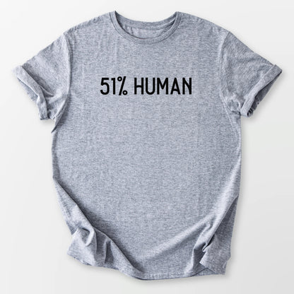 51% Human Tee Sport Grey T-Shirt
