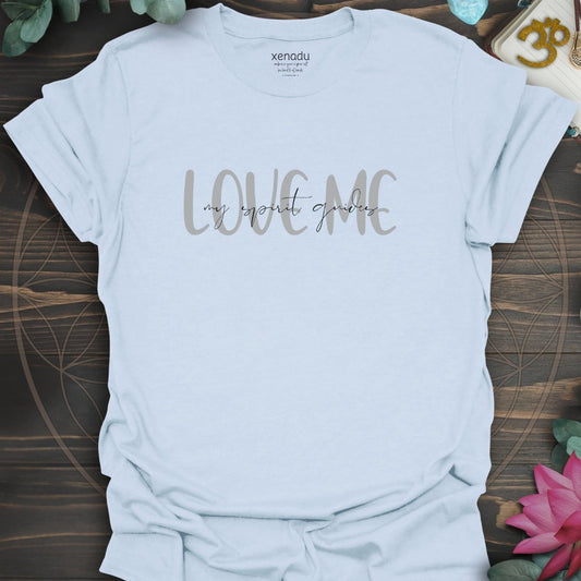 My Spirit Guide Loves Me Tee Light Blue T-Shirt