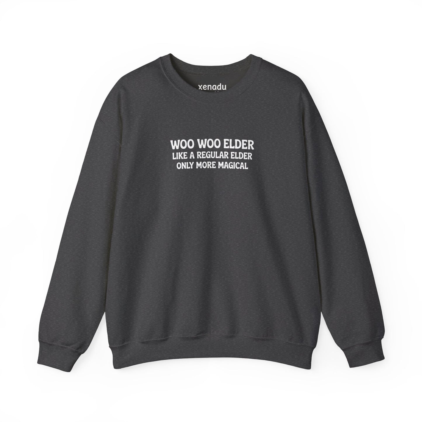Woo Woo Elder Sweatshirt Dark Heather Sweatshirt