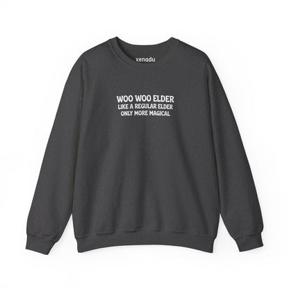 Woo Woo Elder Sweatshirt Dark Heather Sweatshirt