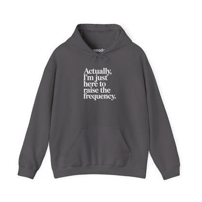 Raise the Frequency Hoodie Charcoal