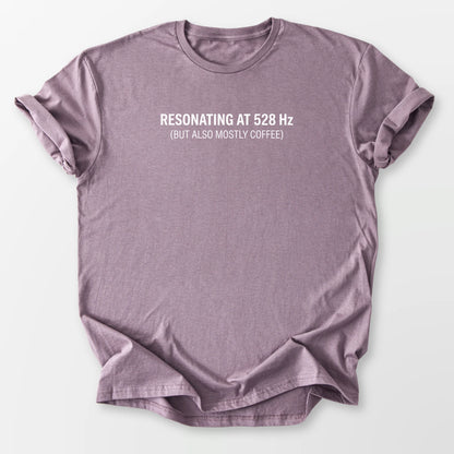 528 Hz and Coffee Tee Paragon T-Shirt