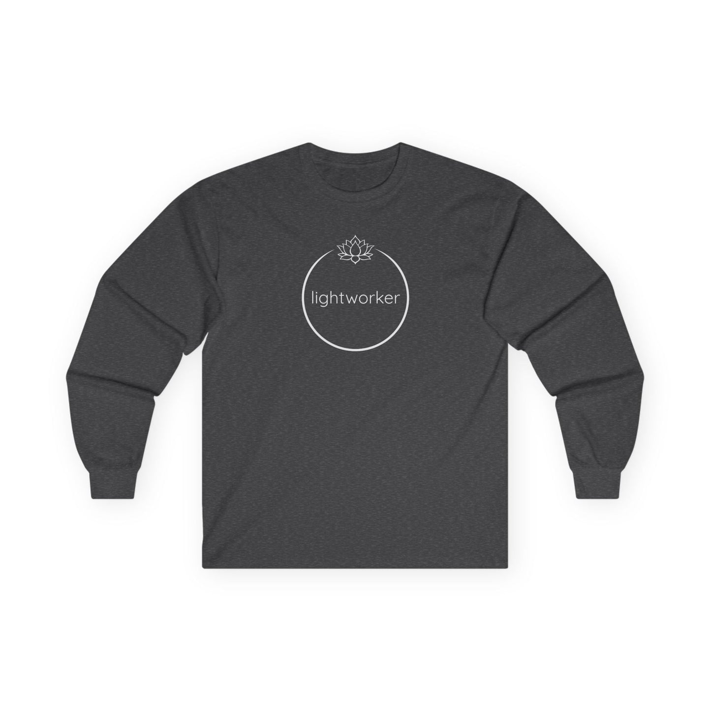 Lightworker Lotus Bloom Long Sleeve Dark Heather Grey Long-sleeve