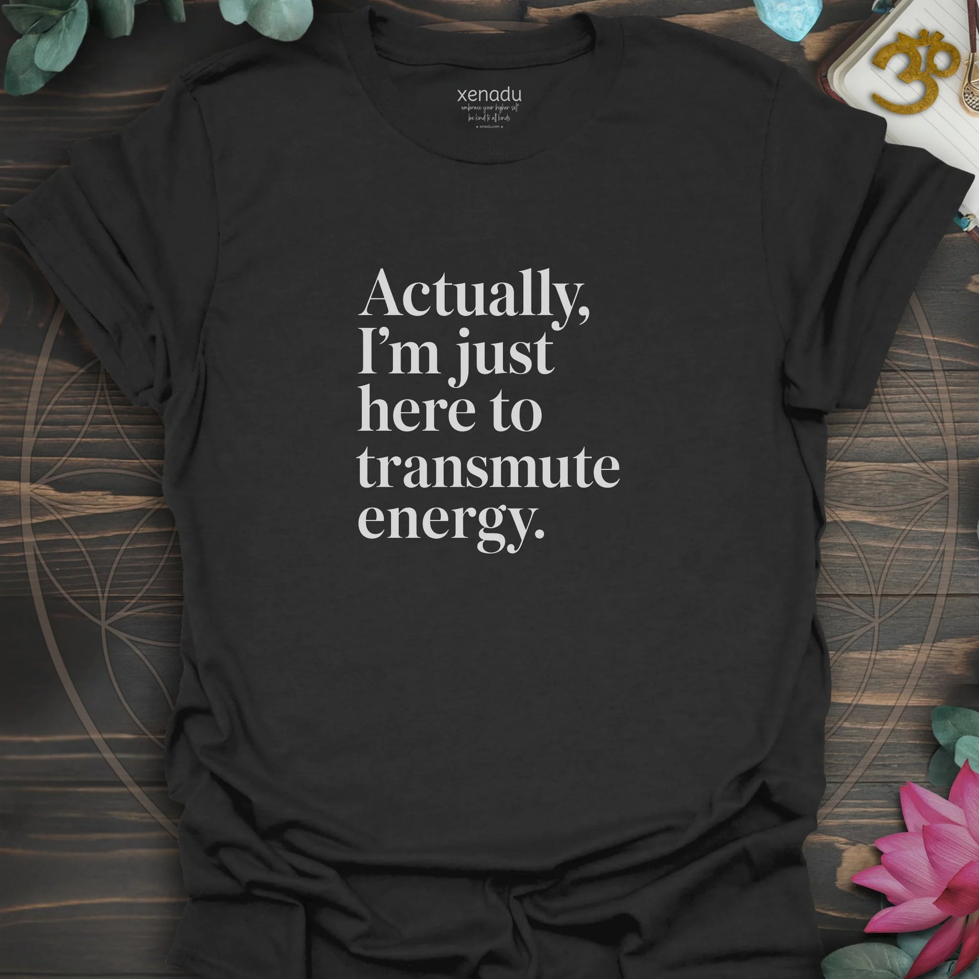 Transmute Energy Tee Black T-Shirt